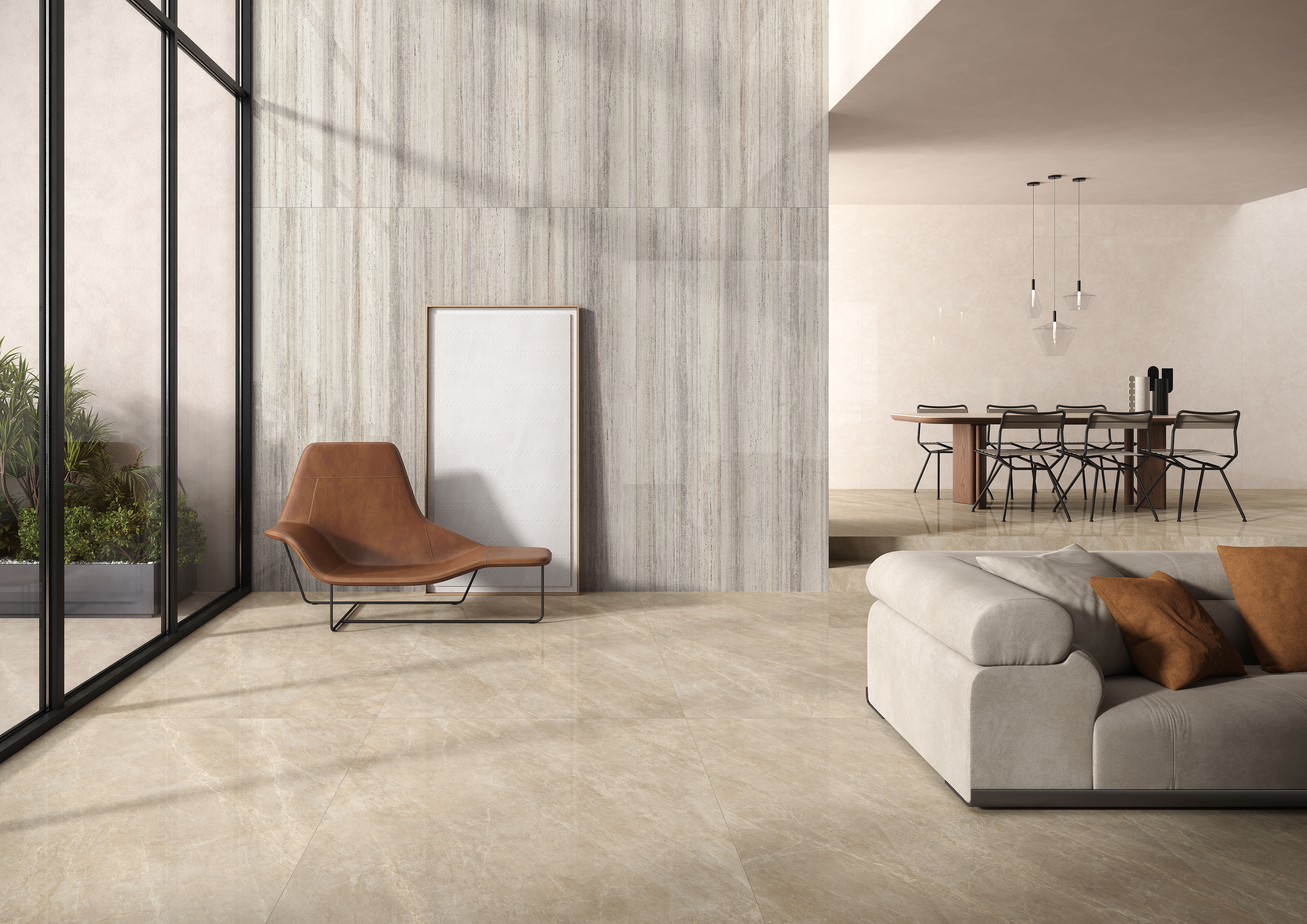 3D visual styling and furniture research by Irene Baratto for Simpolo
