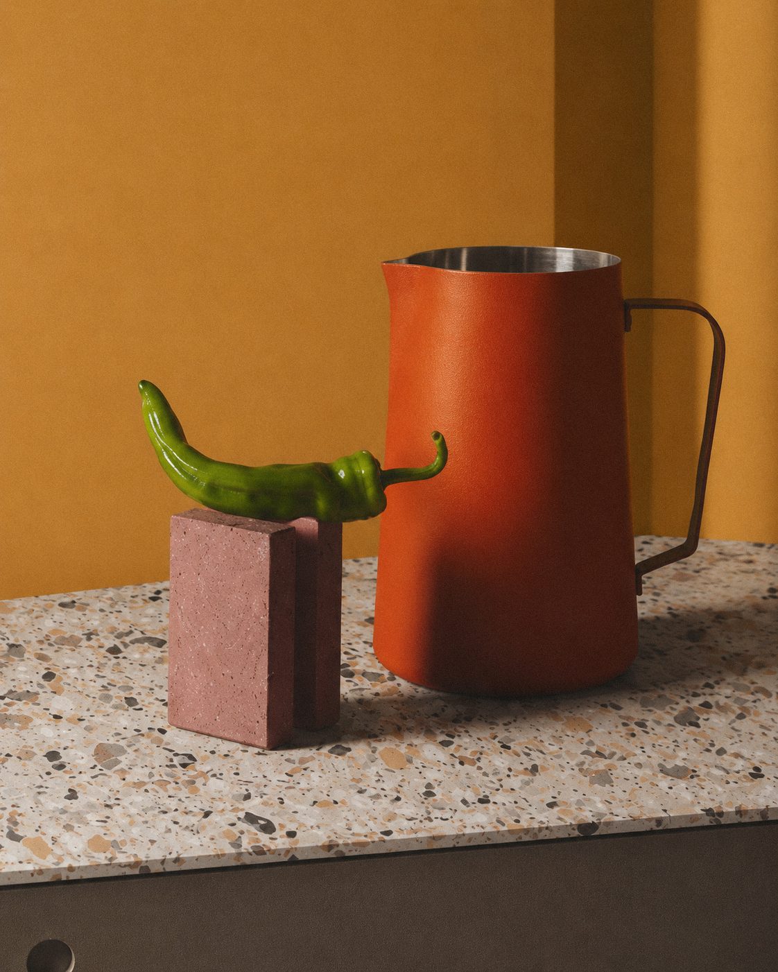 AI visual composition 12 — concept and styling by Irene Baratto
