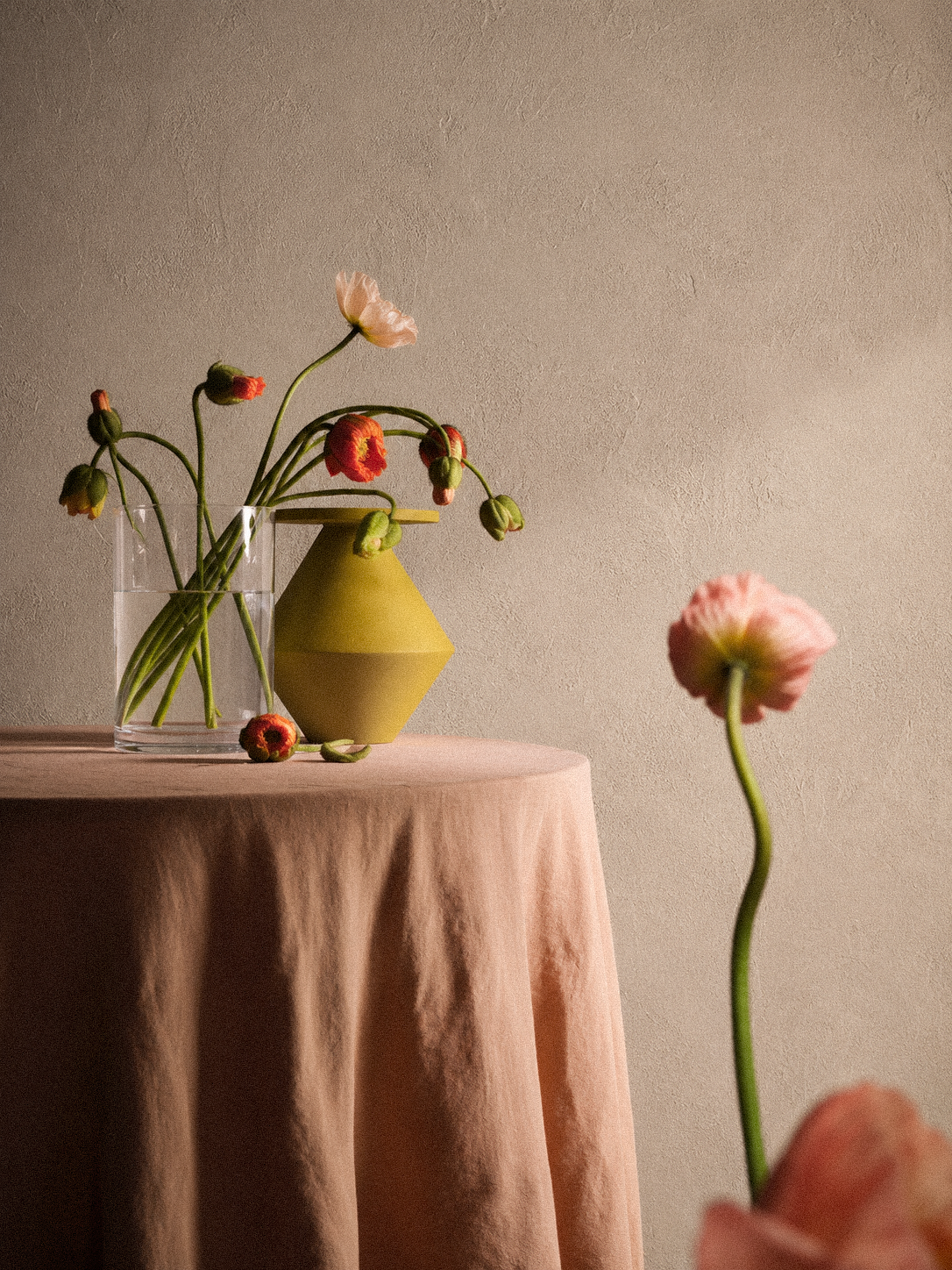 AI visual composition 04 — concept and styling by Irene Baratto