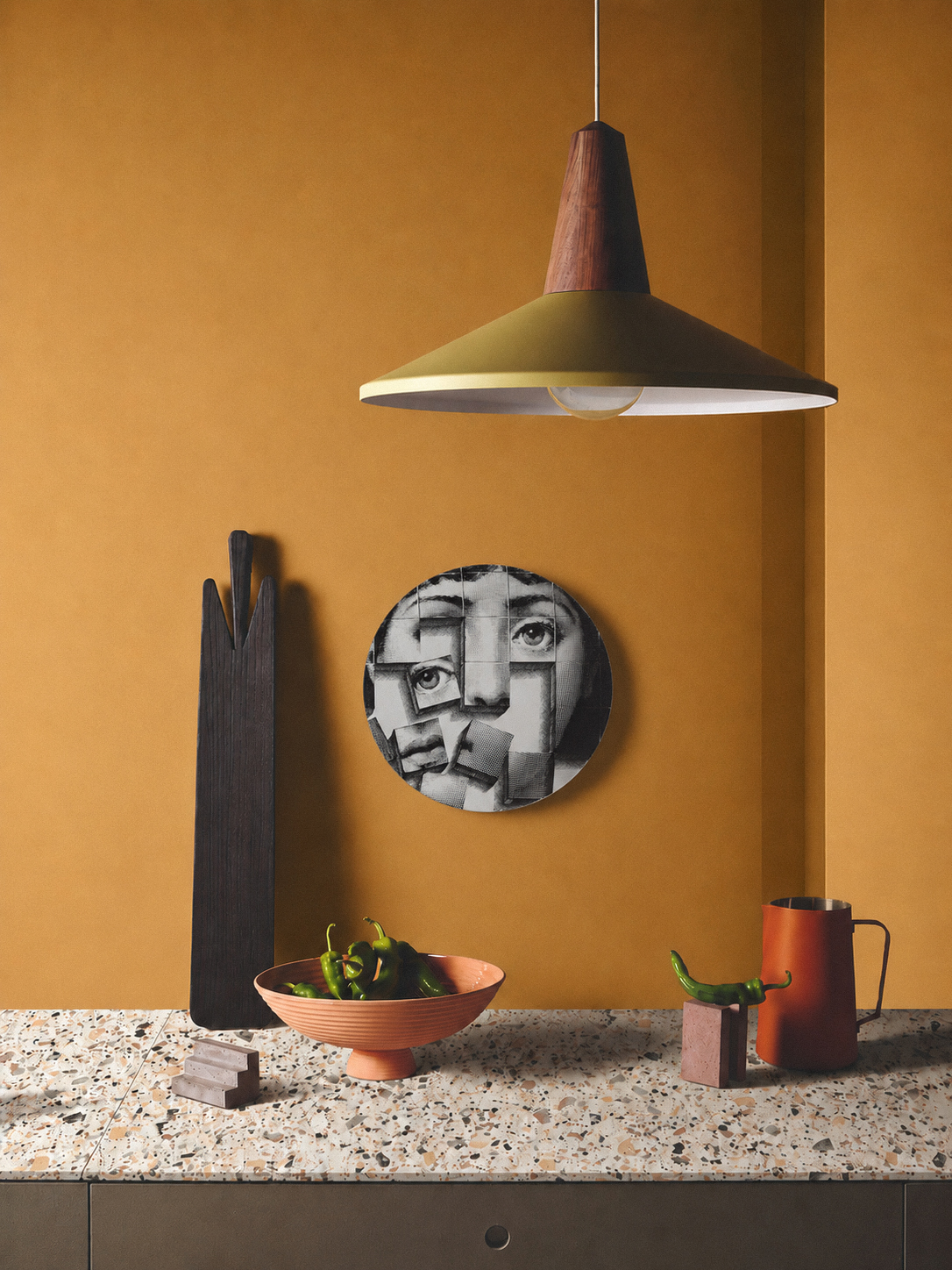 AI visual composition 06 — concept and styling by Irene Baratto