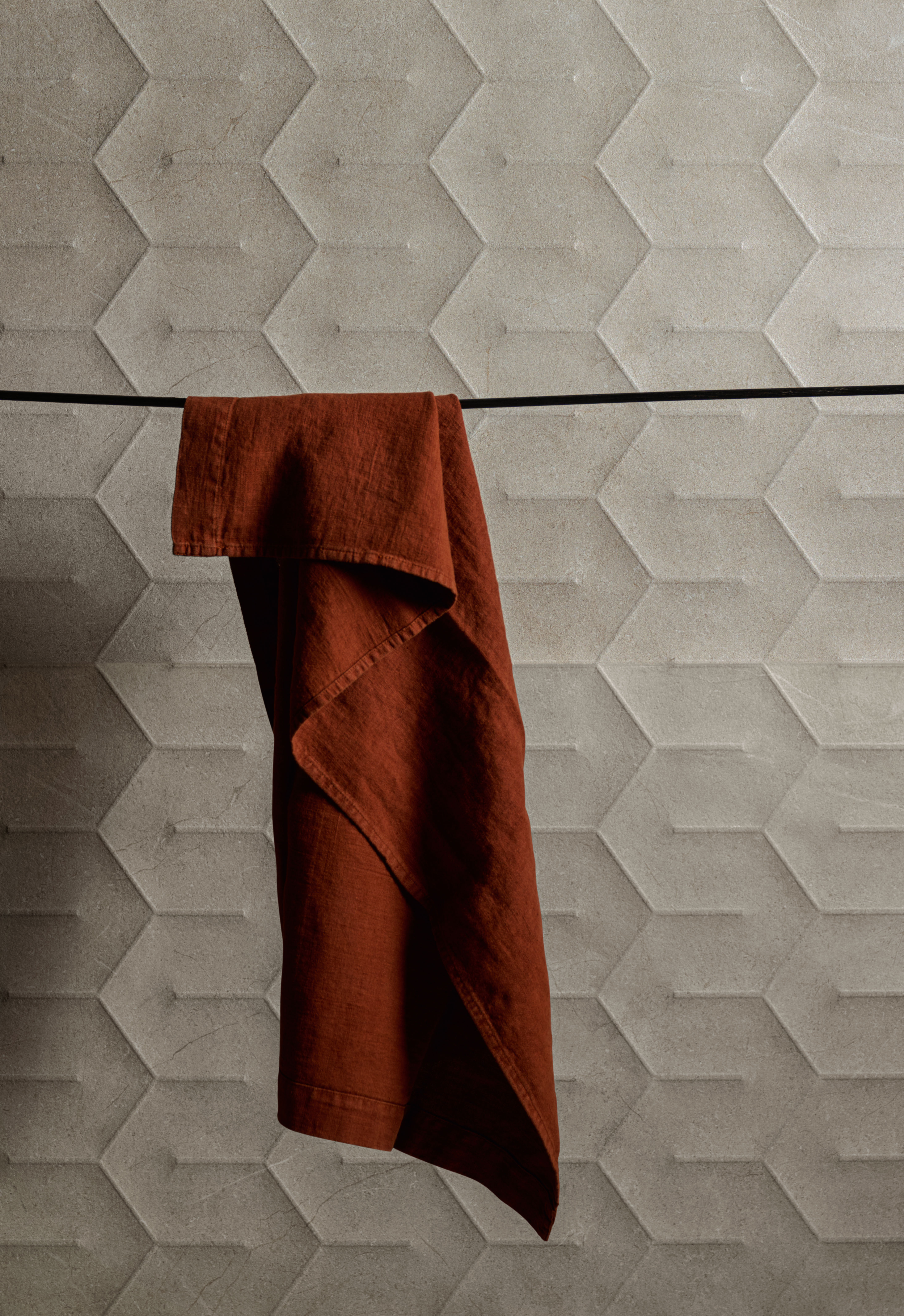Simpolo bathroom material styling by Irene Baratto